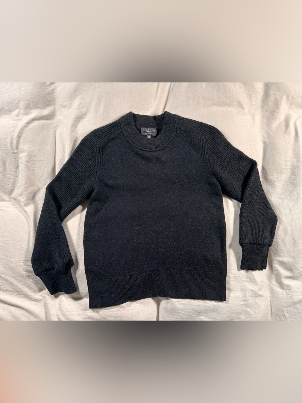 Rag And Bone New York 100% Cashmere Women’s Black X-Small Pullover Sweater